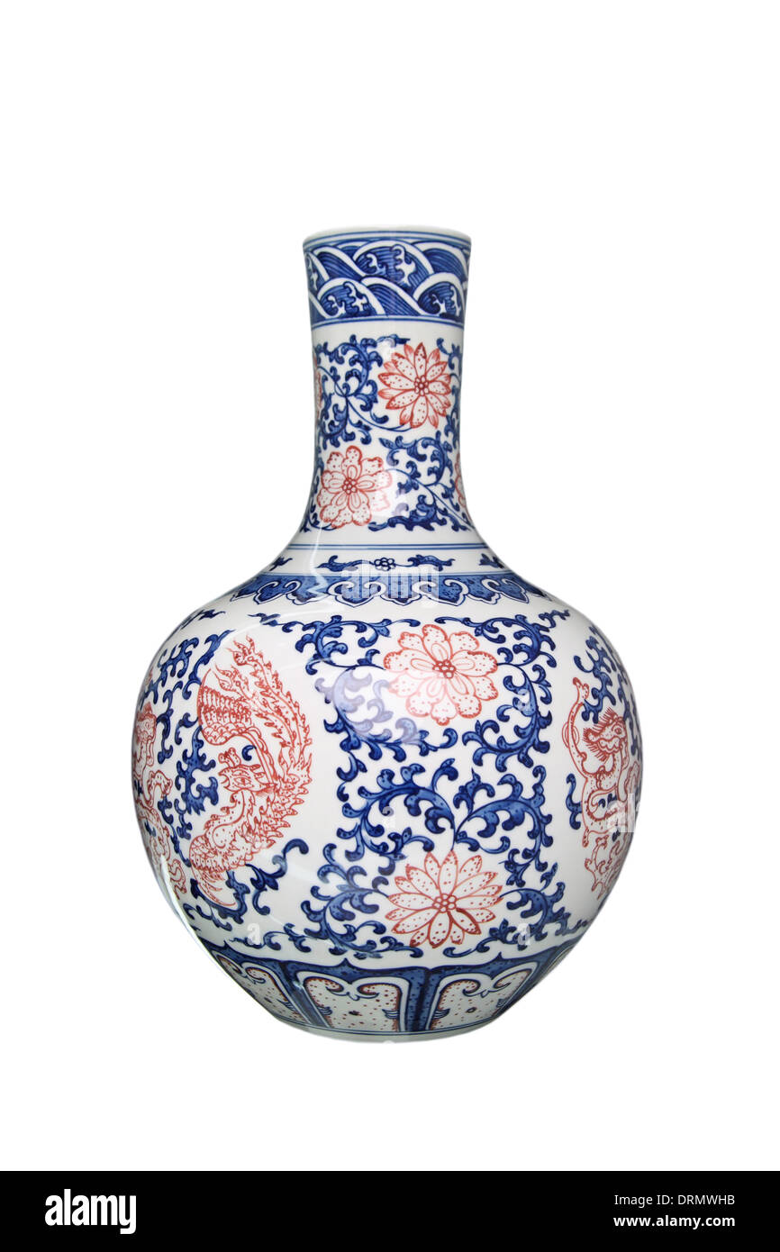 porcelain vase Stock Photo
