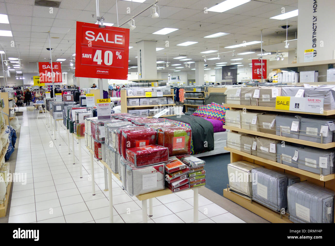 Home section in a department store in Toronto, Canada Stock Photo Alamy