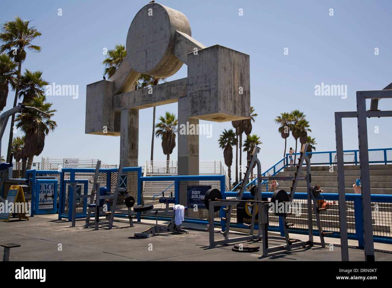 Muscle Beach, Venice Beach, Los Angeles, CA, California Stock Photo Alamy