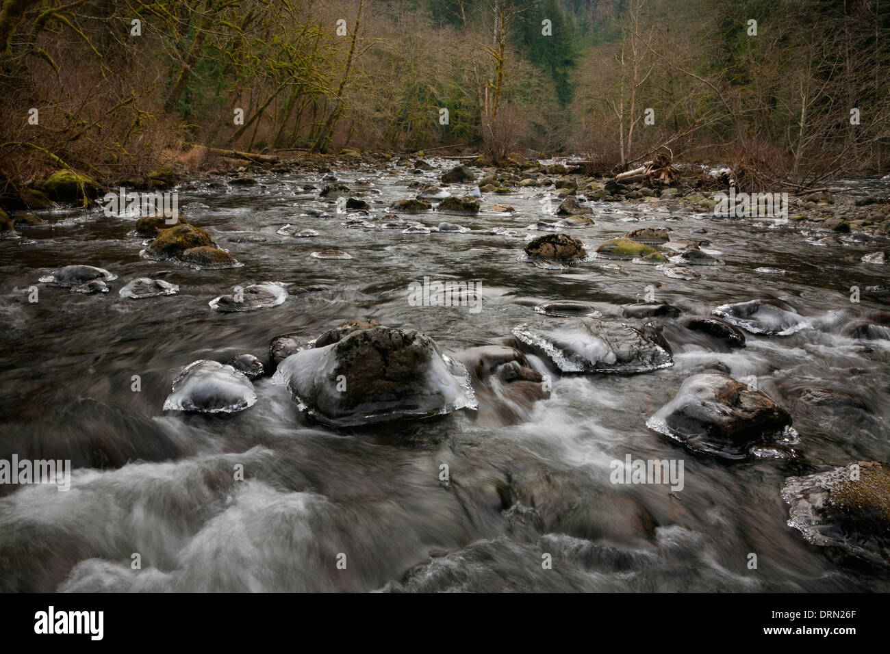 Rimed Rocks Olallie state park hi-res stock photography and images - Alamy