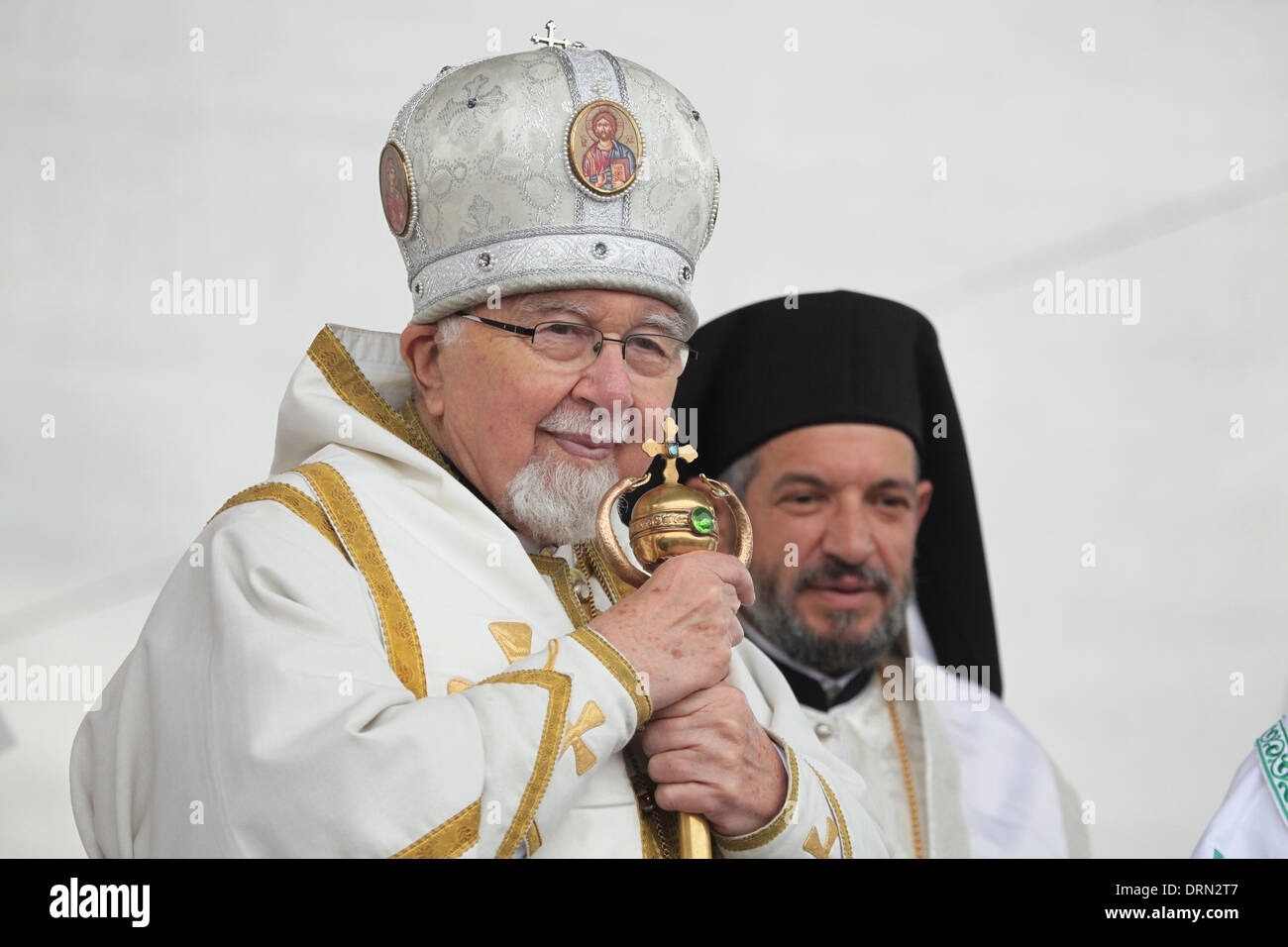 Archbishop Simeon of Brno and Olomouc. Stock Photo