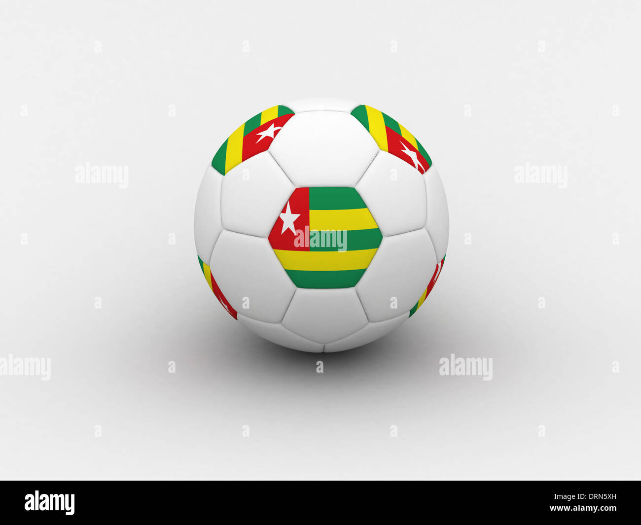 Togo soccer ball Stock Photo - Alamy