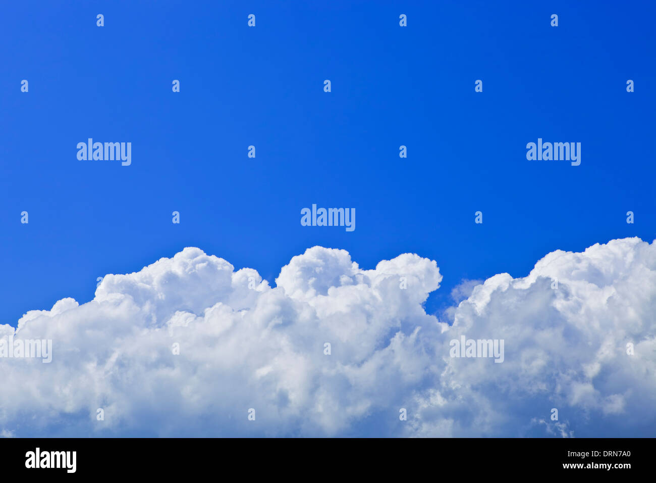 Clouds floating in the blue sky Stock Photo