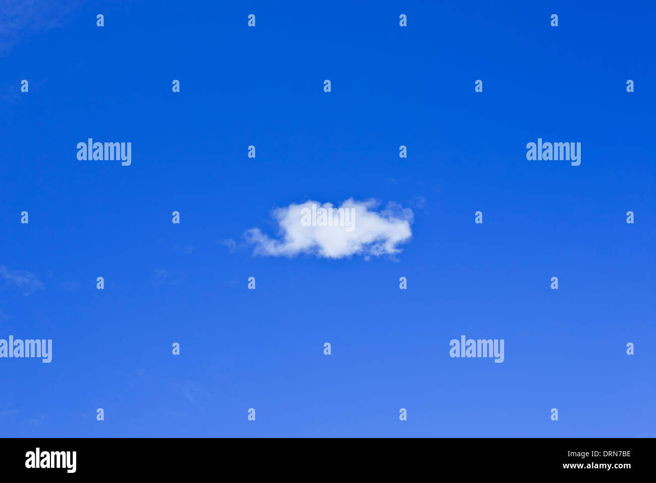 Clouds floating in the blue sky Stock Photo
