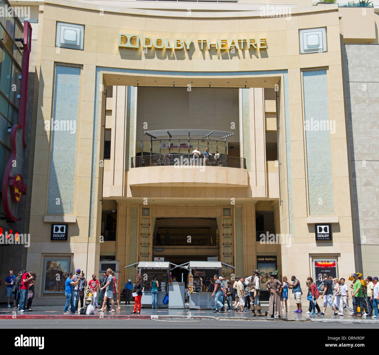 The Dolby Theater on Sunset Boulevard Hollywood LA California USA Stock