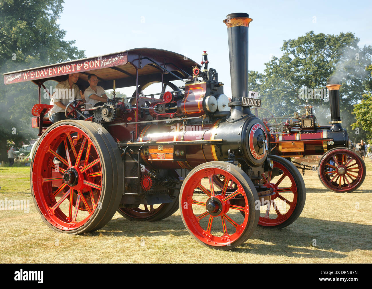 1909 Allchin steam general purpose engine 1458 DD2006 Stock Photo