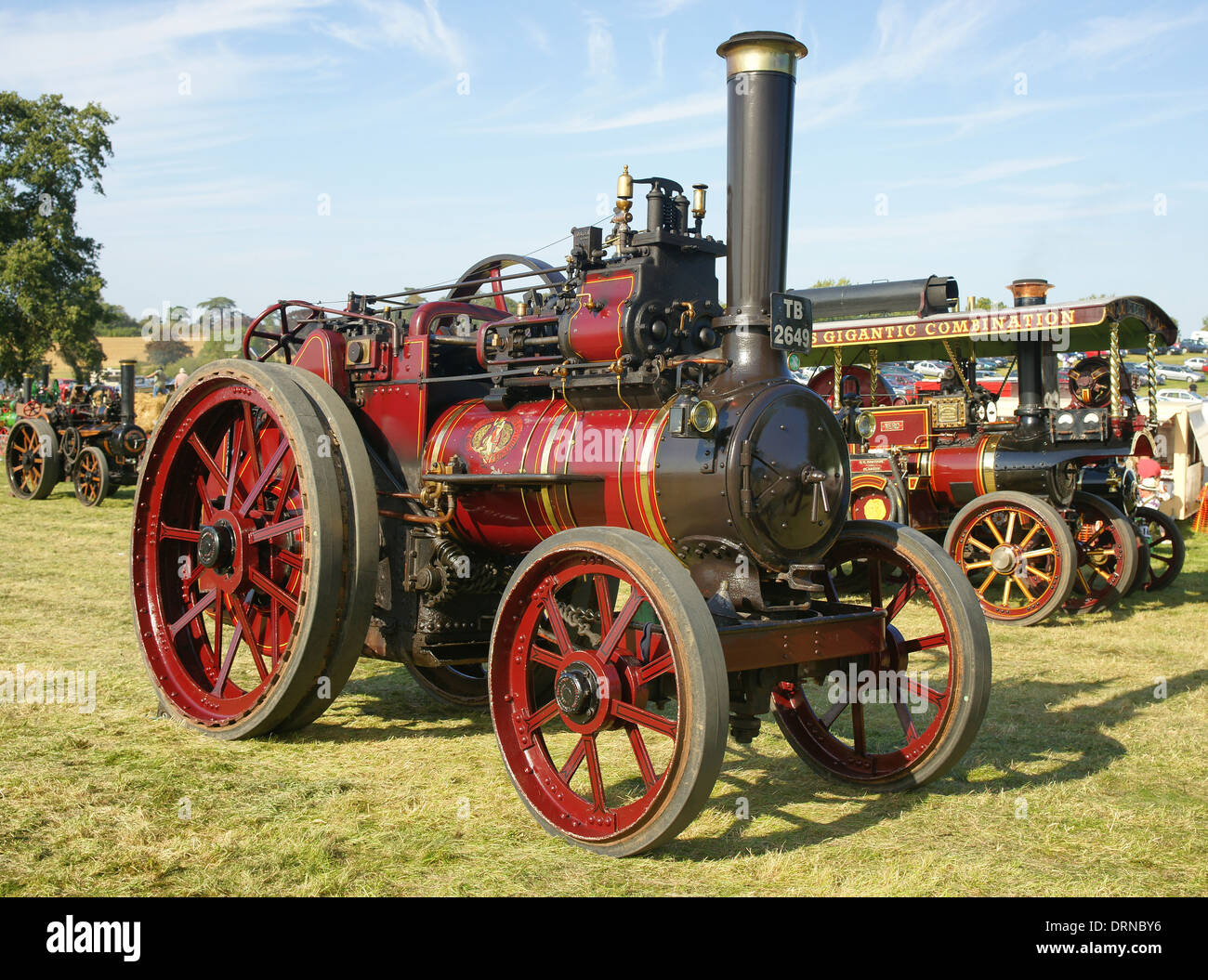 1900 Marshall steam General Purpose Engine number 34151 TB2649 'Jimmie B' at Bedford rally Stock Photo