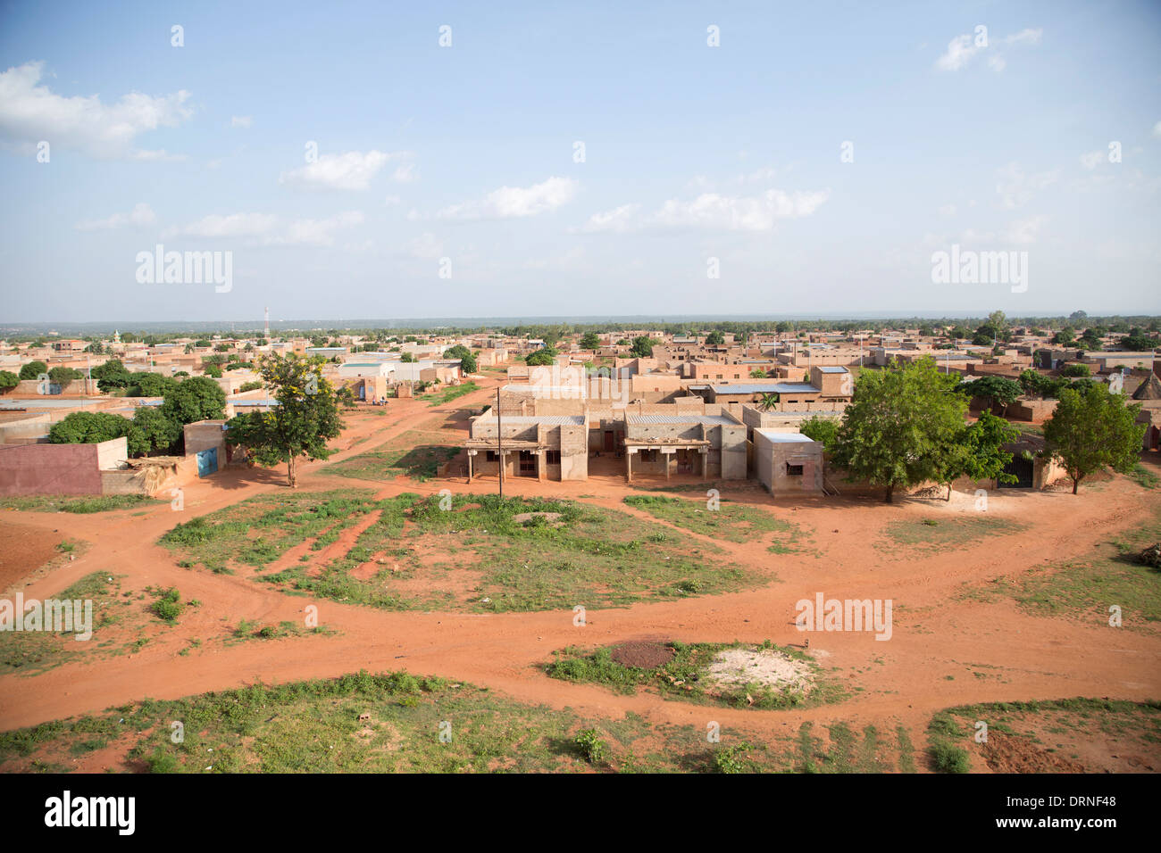 view of Bobo Dioulasso, Burkina Faso, Africa Stock Photo