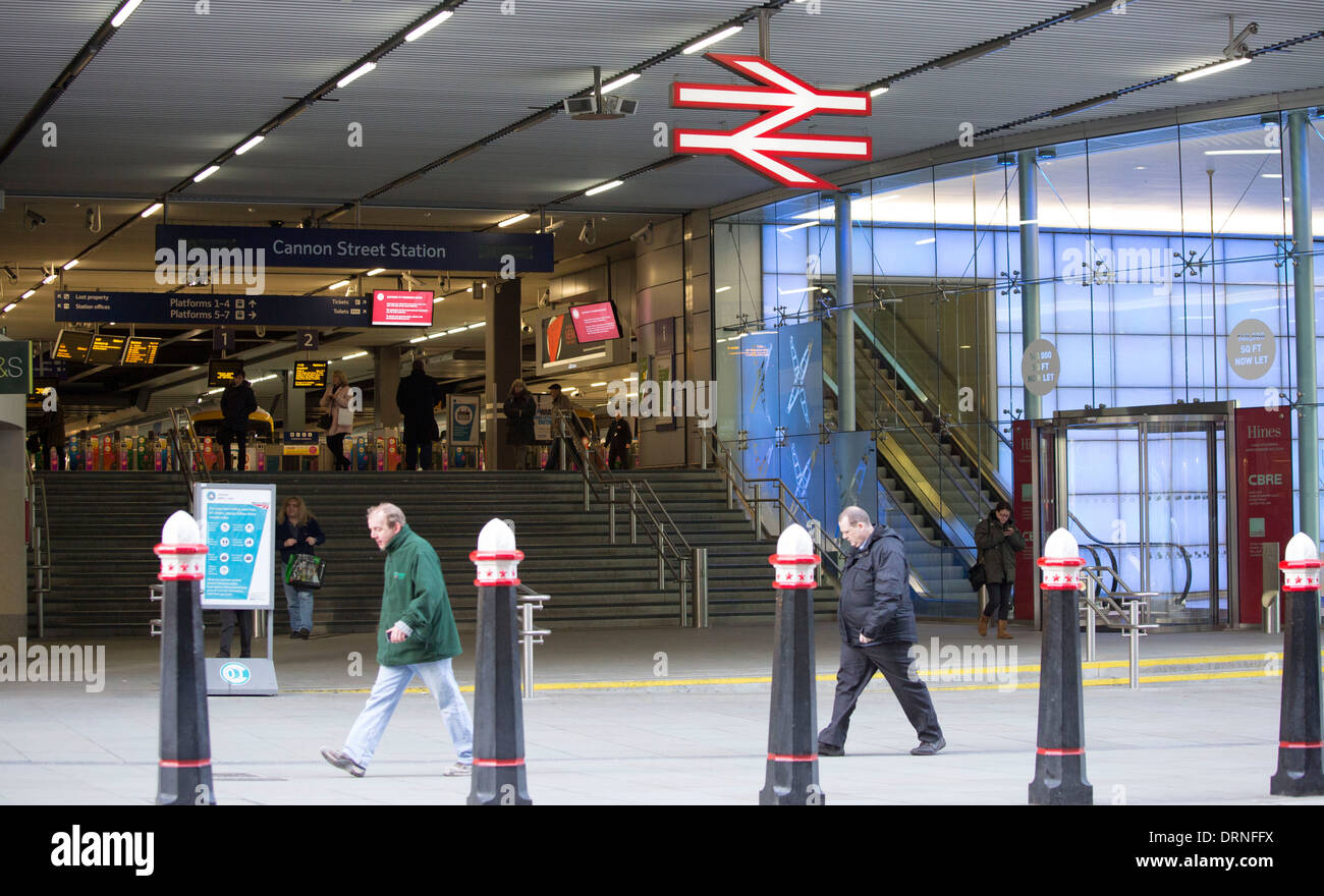 Cannon Street train station London Stock Photo Alamy