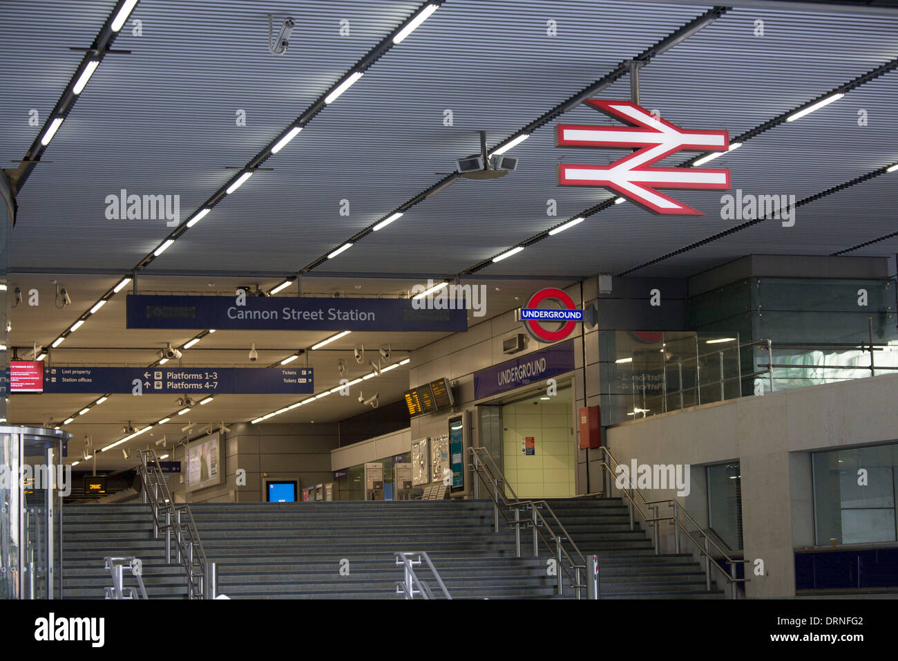 Cannon Street train station London Stock Photo Alamy
