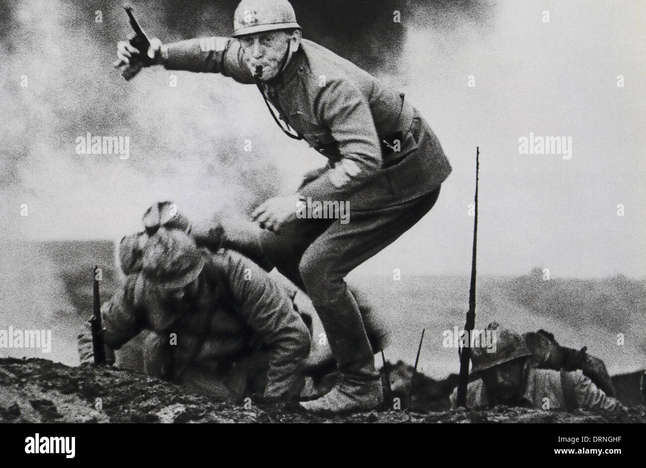 PATHS OF GLORY 1957 United Artists film with Kirk Douglas as Colonel Stock Photo ...