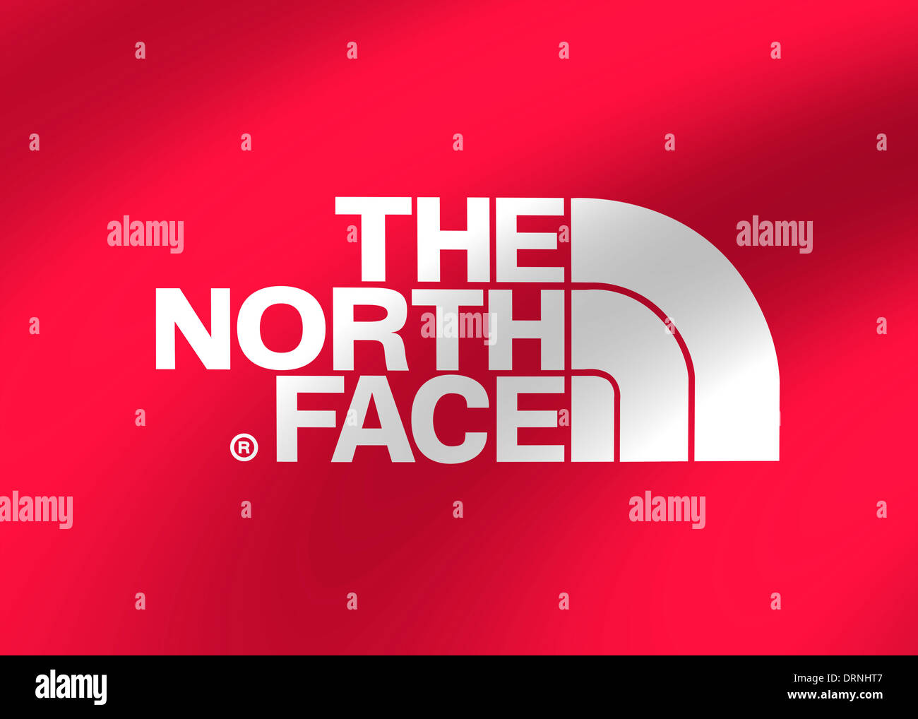 The North face logo symbol flag icon emblem Stock Photo - Alamy