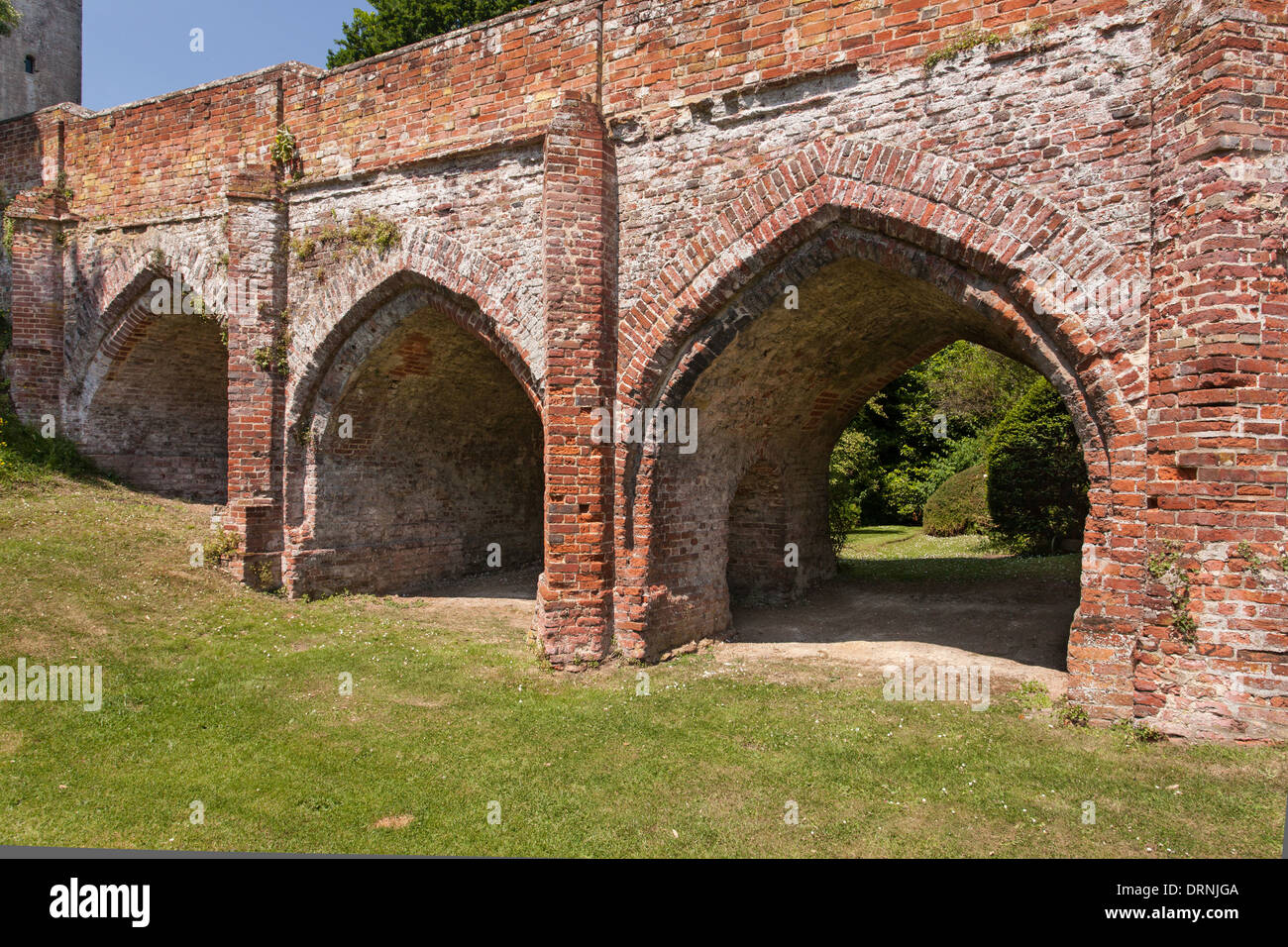 The Norman Arch, Hedingham Castle, Castle Hedingham, Essex England