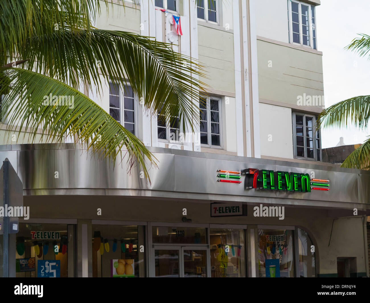 Art Deco convenience store, Miami, Florida, USA Stock Photo Alamy