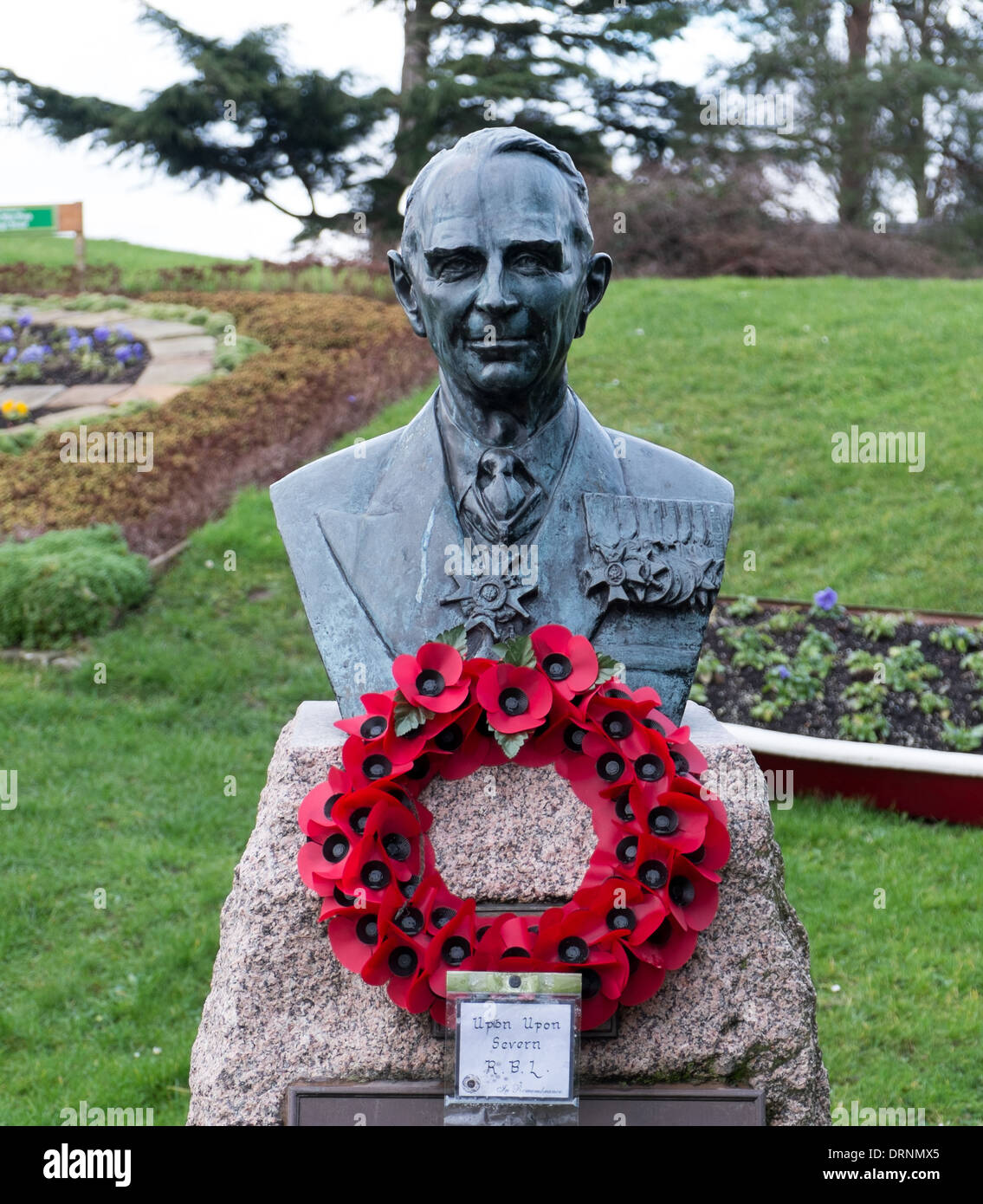 War memorial in Churchyard Upton upon Severn , Worcestershire, uk Stock