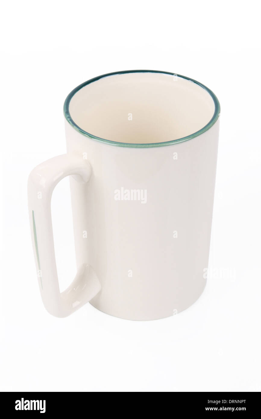 white mug Stock Photo