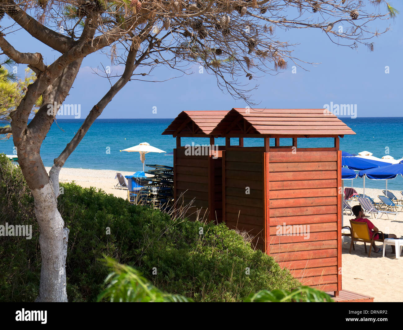 Skala beach Kefalonia Greece Stock Photo
