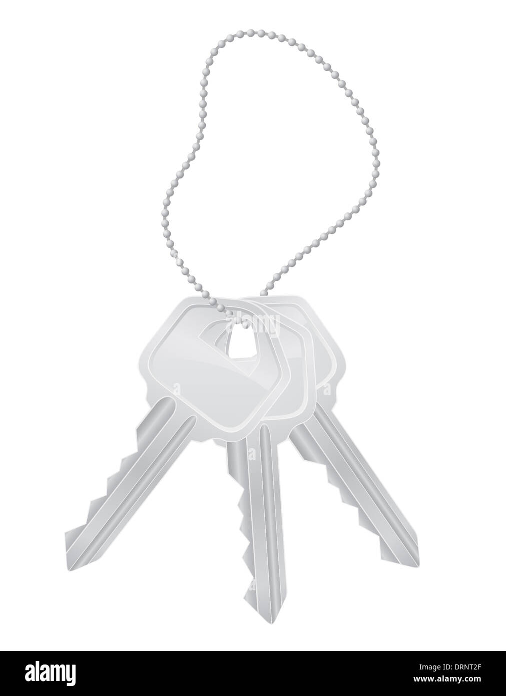 set keys door lock illustration isolated on white background Stock ...
