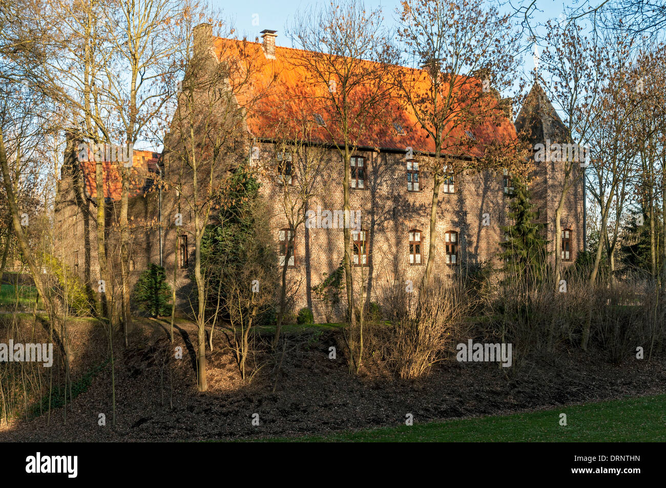 Haus Paland, a formerly moated manor house in Borschemich, NRW, Germany