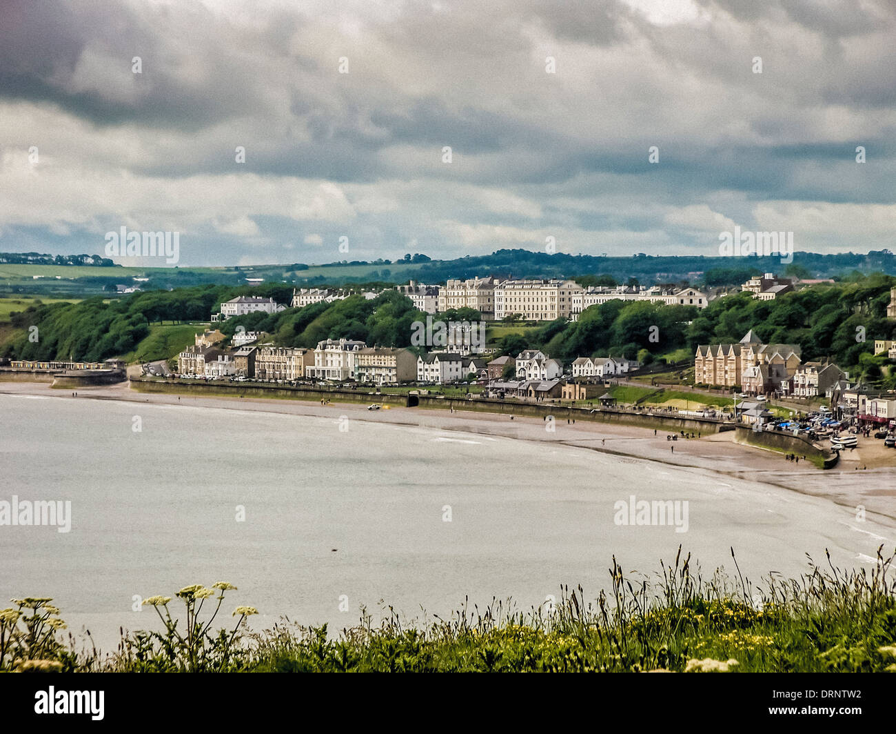 Filey bay Stock Photo