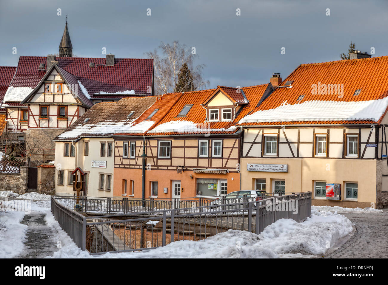 gernrode, quedlinburg, harz district, saxony-anhalt, germany Stock Photo