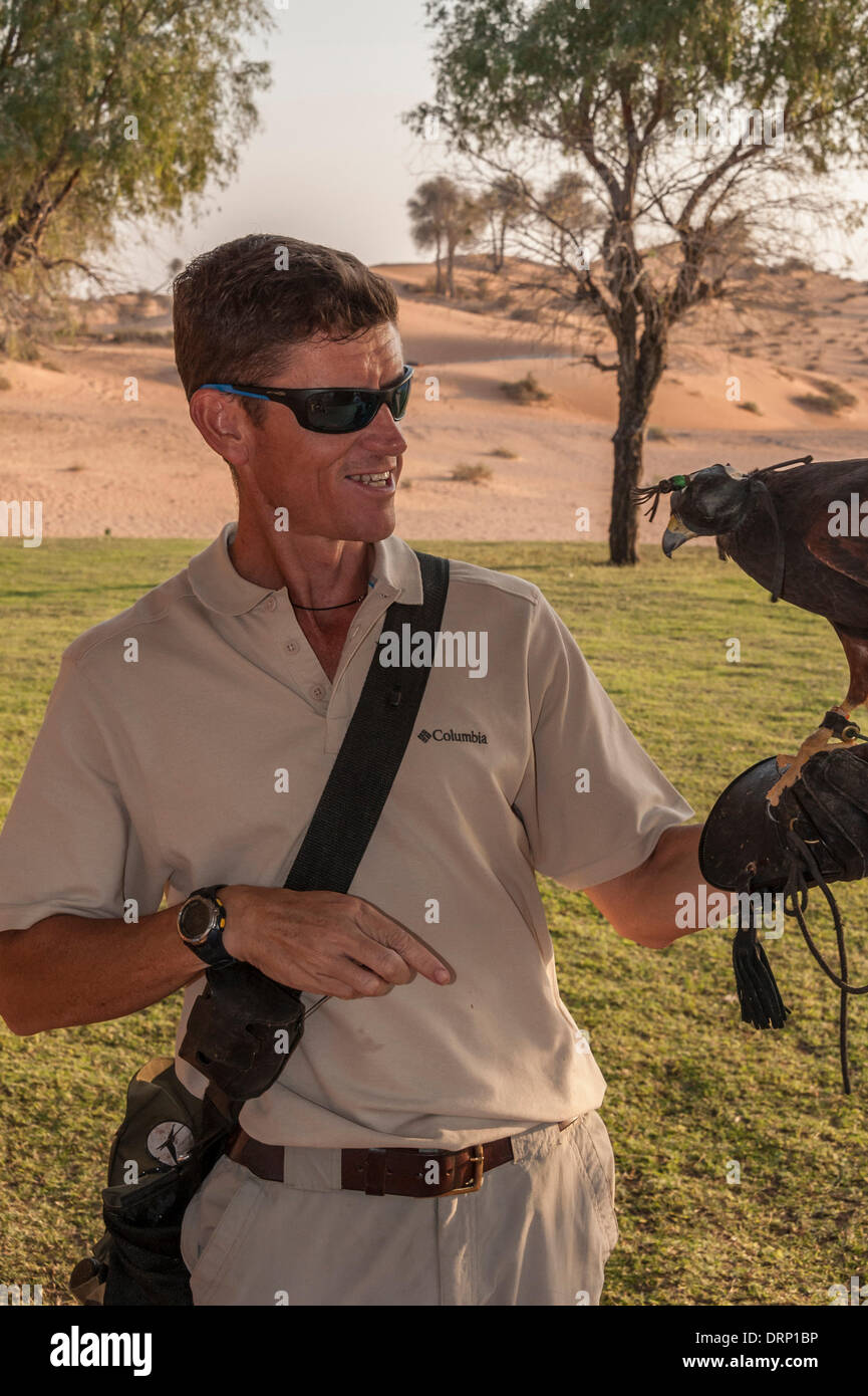 United Arab Emirates Ras Al-Khaimah - November 2013. Al Wadi Falcon ...