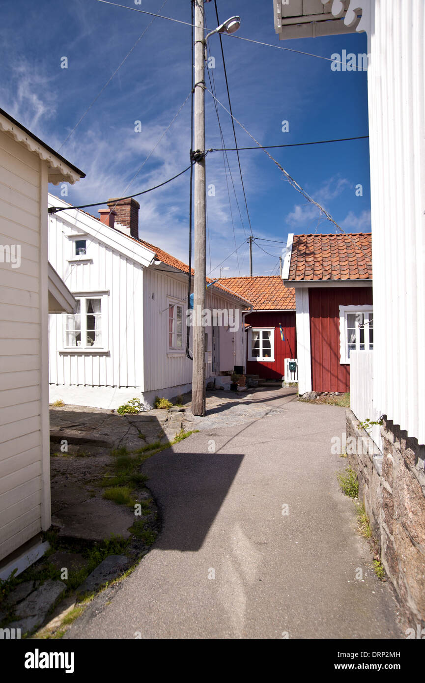 Gullholmen in Schweden Stock Photo