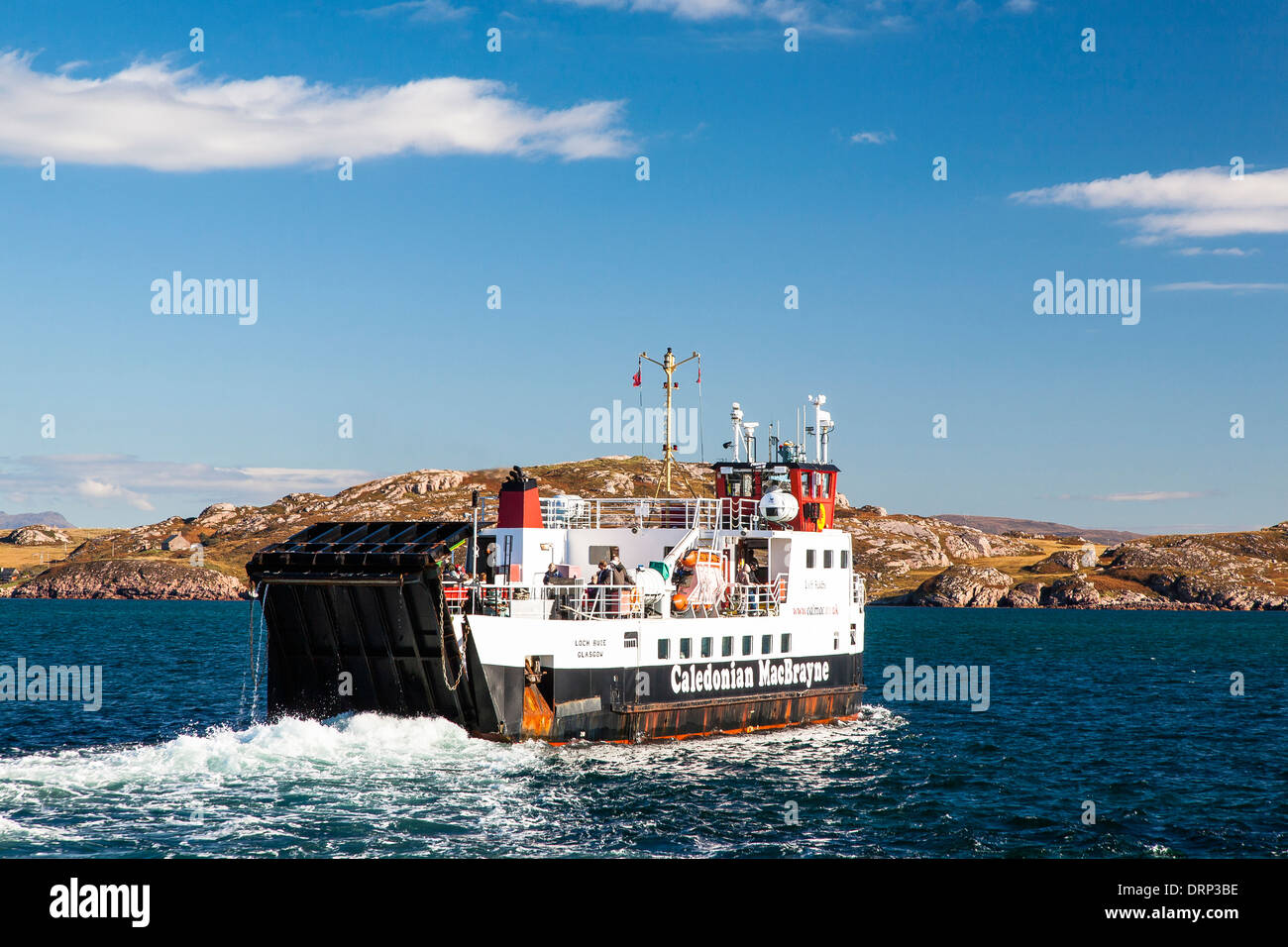 Caledonian macbrayne ferry on Iona, Highlands, Scotland UK 2013 Stock Photo