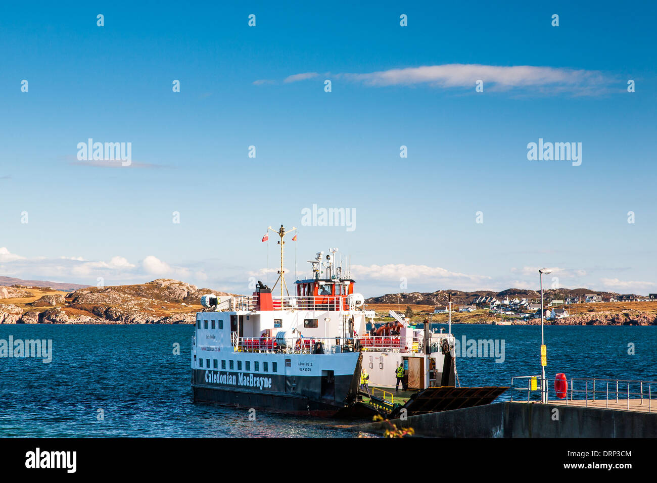 Caledonian macbrayne ferry on Iona, Highlands, Scotland UK 2013 Stock Photo