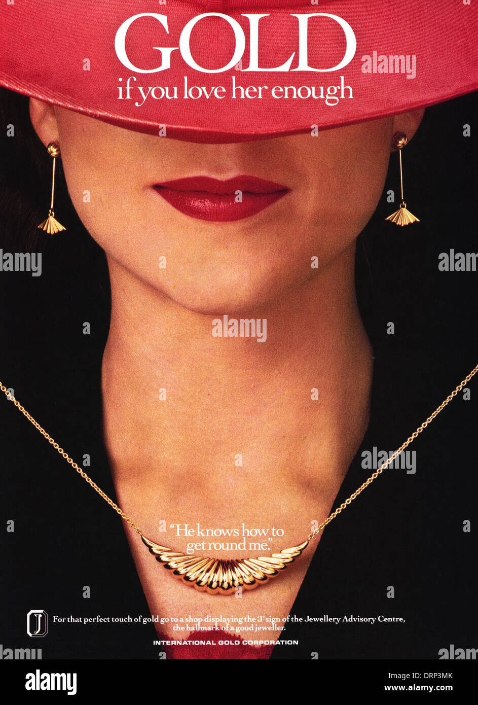 Magazine advertisement jewelry hi res stock photography and images Alamy