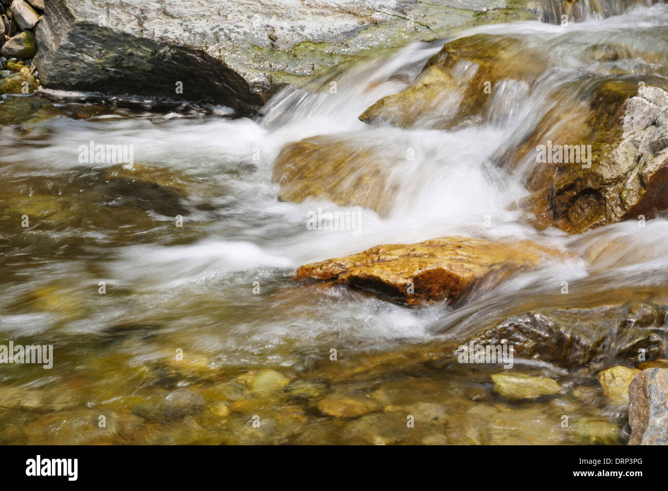 flowing stream Stock Photo