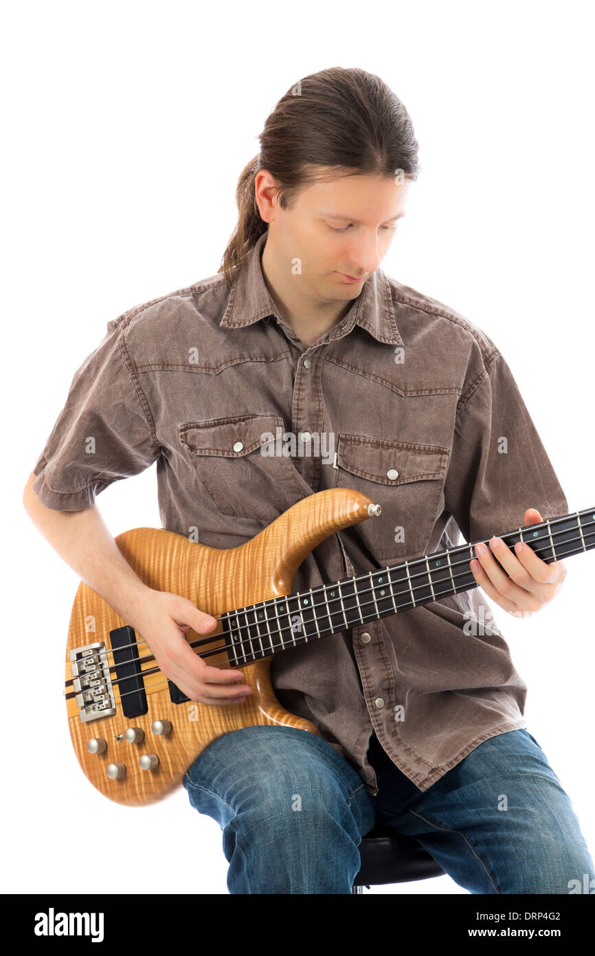 Grunge guitarist hires stock photography and images Alamy