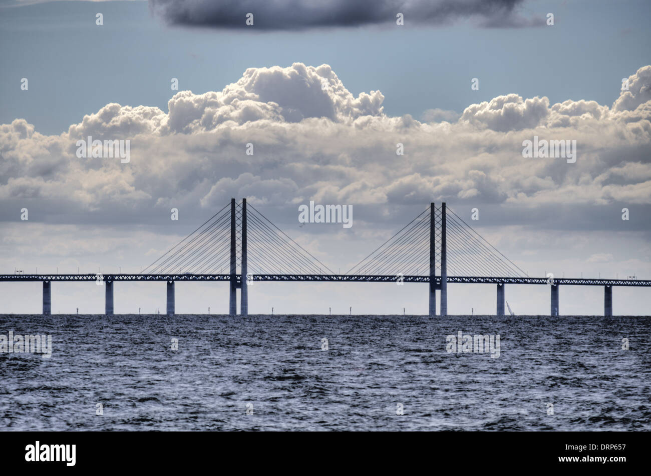 Öresundbrücke Stock Photo