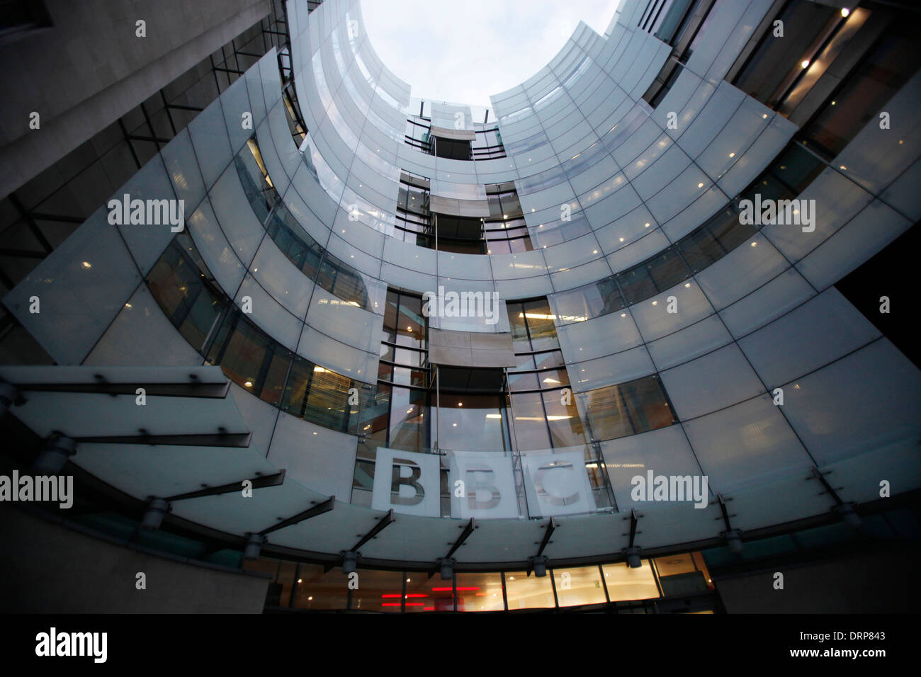 A general view of BBC New Broadcasting House Stock Photo