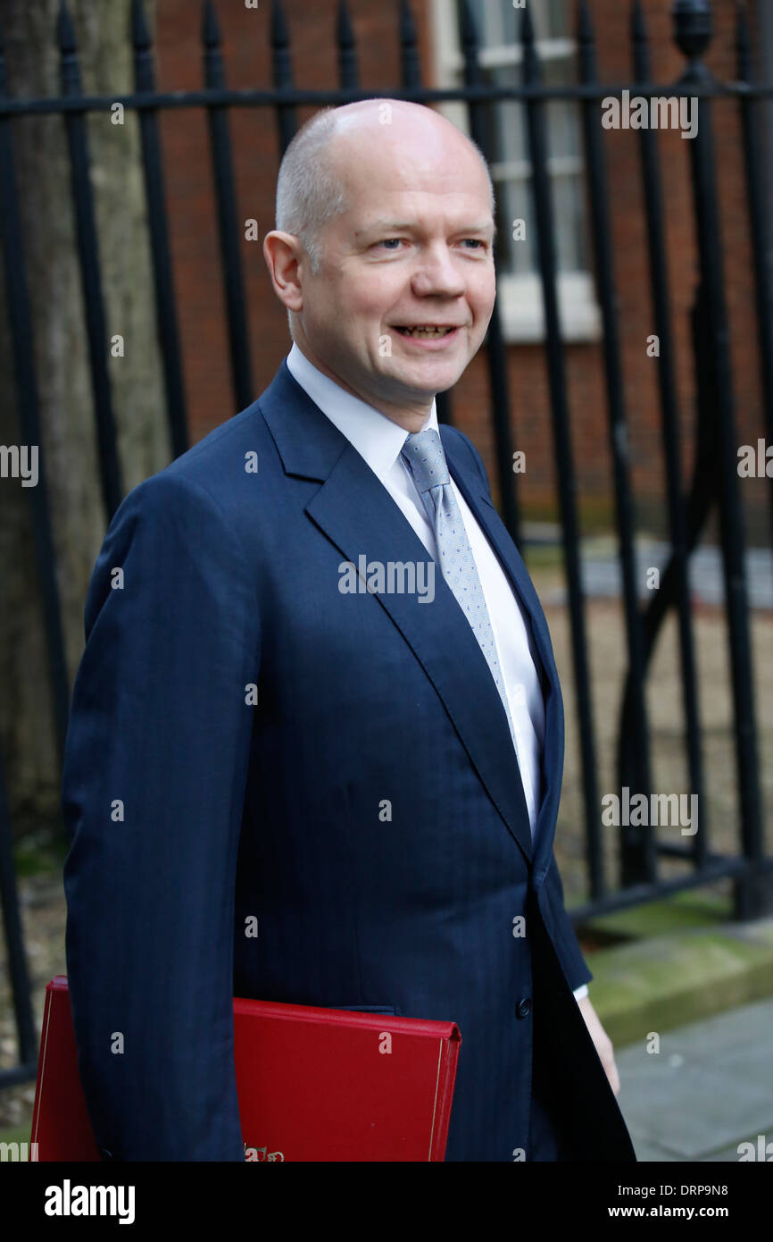 Foreign Secretary William Hague Stock Photo