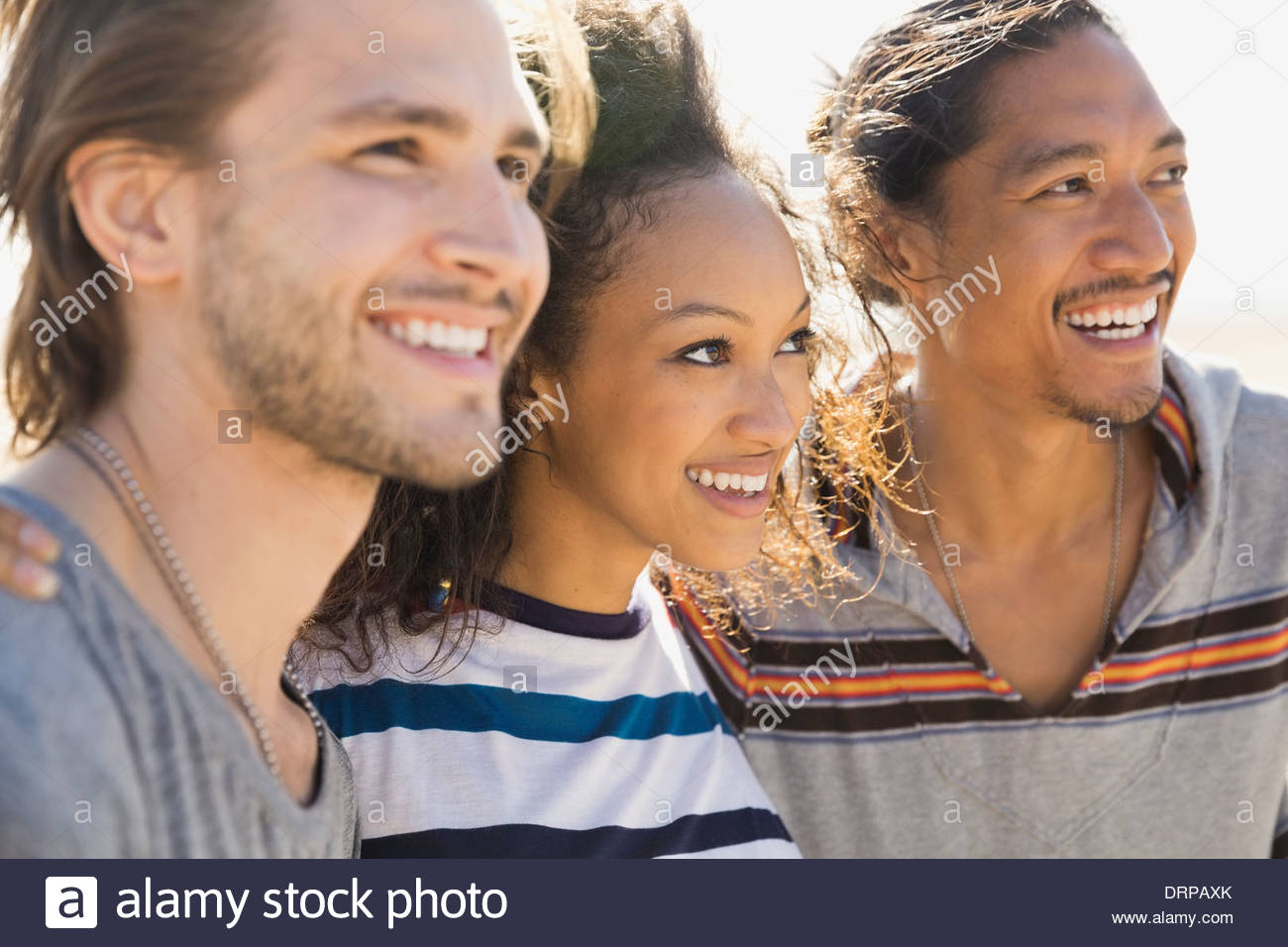 African smiling looking friends hi-res stock photography and images - Alamy