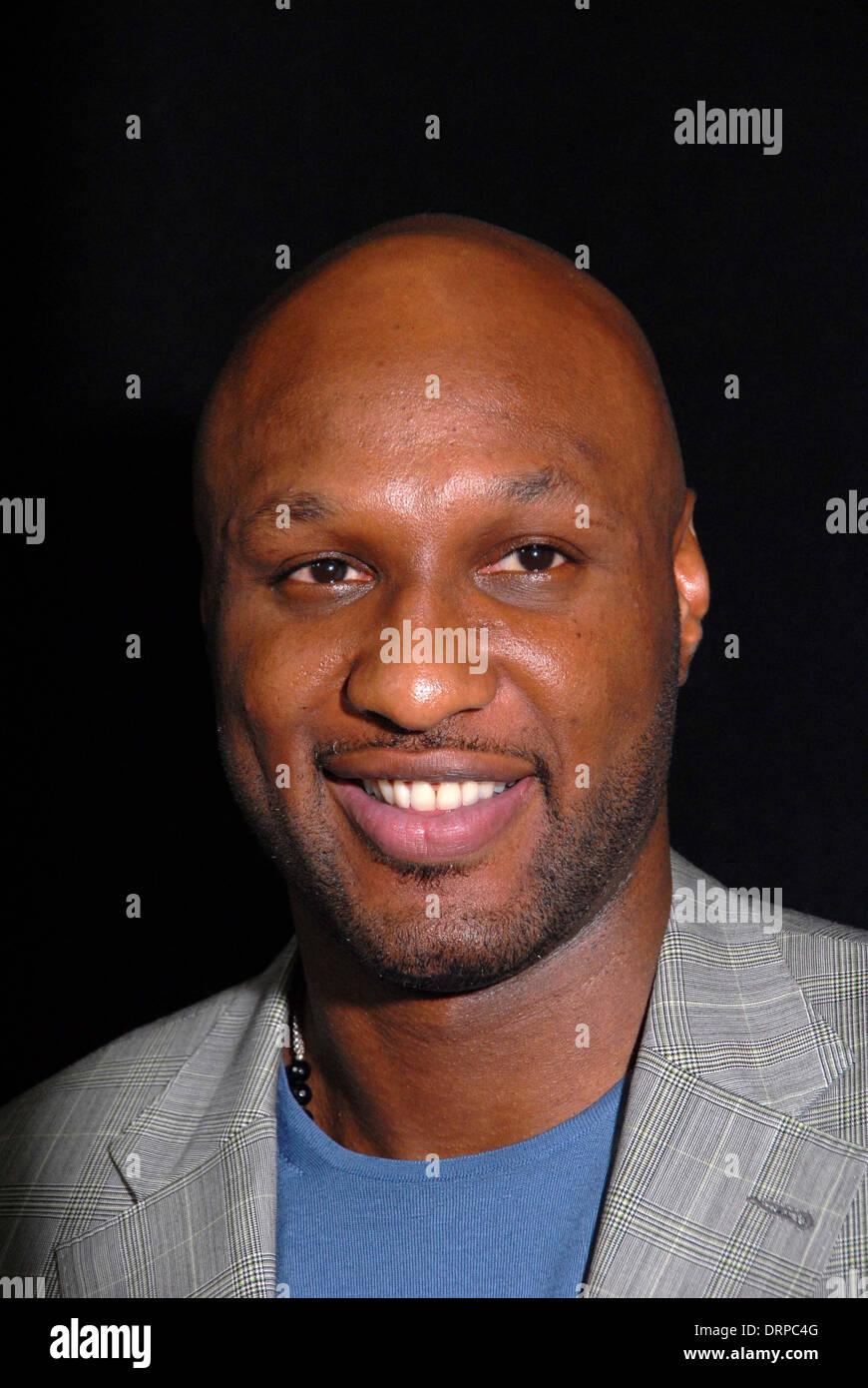 Lamar Odom at Walgreens' New Flagship Store Opening in Los Angeles