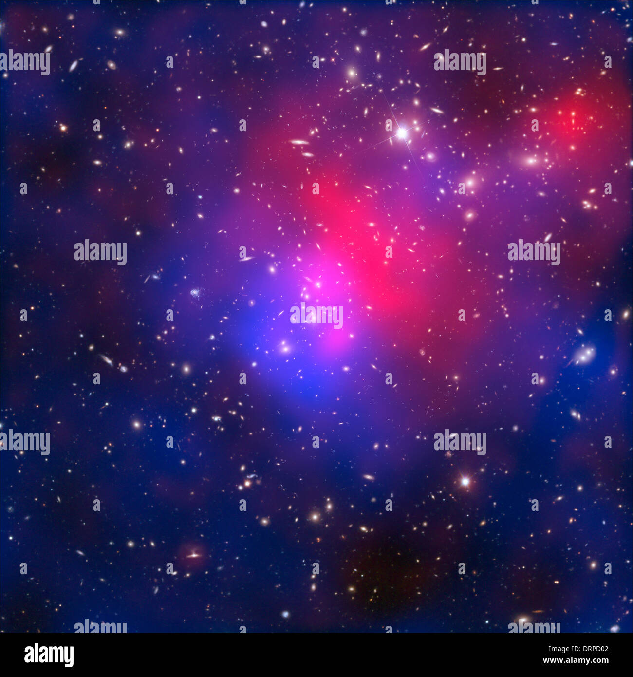 Pandora's Cluster – Abell 2744 Stock Photo
