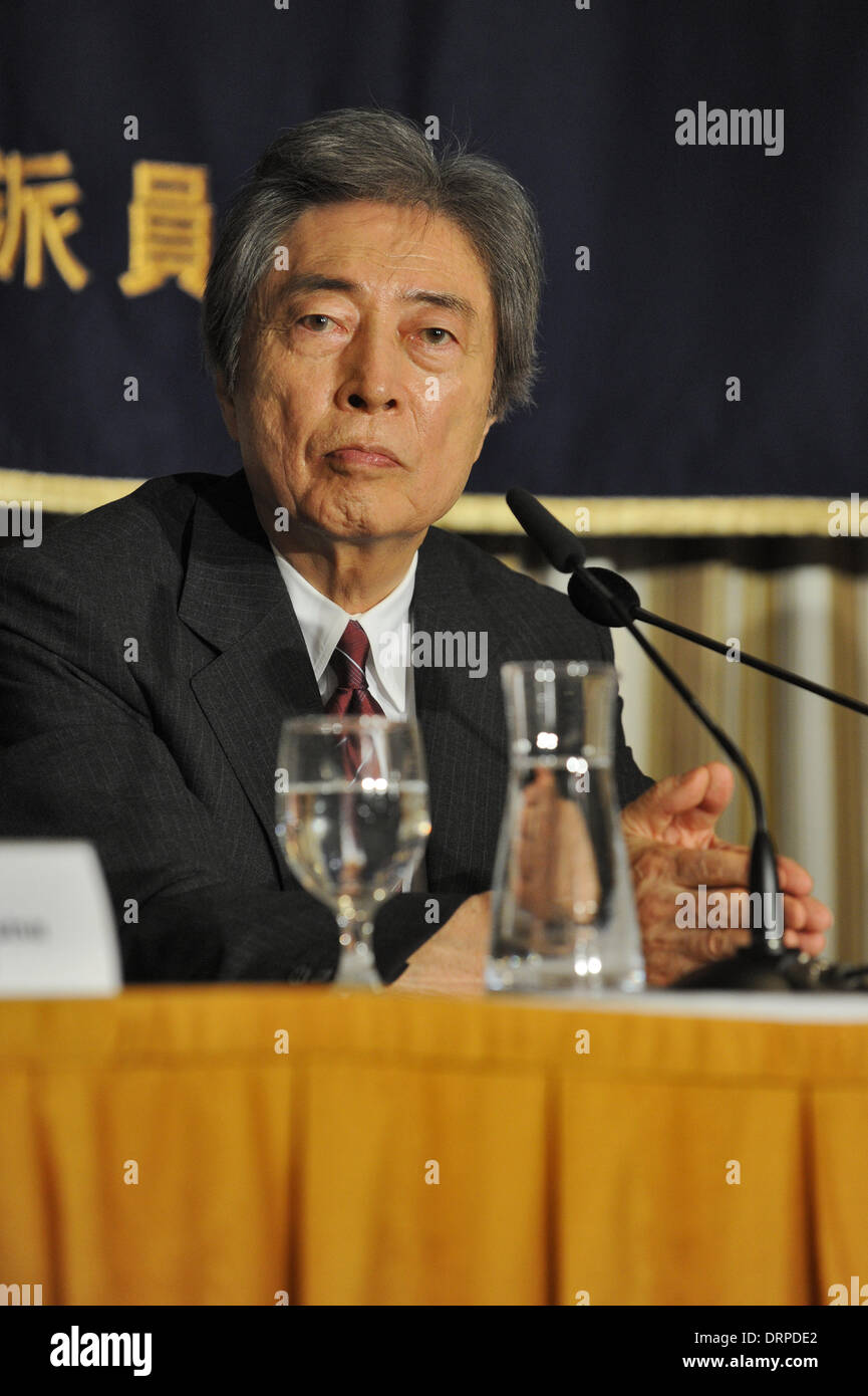 Former Japanese Prime Minister Morihiro Hosokawa, candidate for the ...