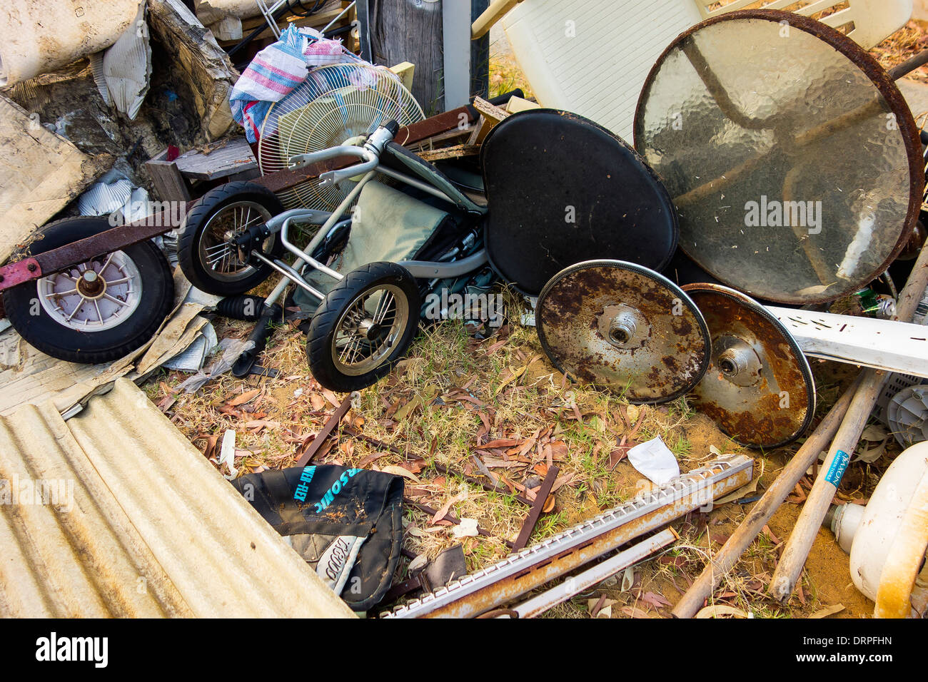 rubbish-collection-day-stock-photo-alamy
