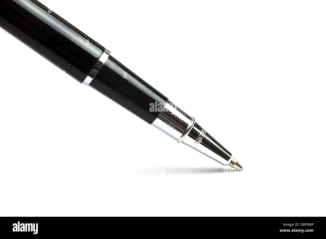 Black Ball Point Pen Stock Photo Alamy