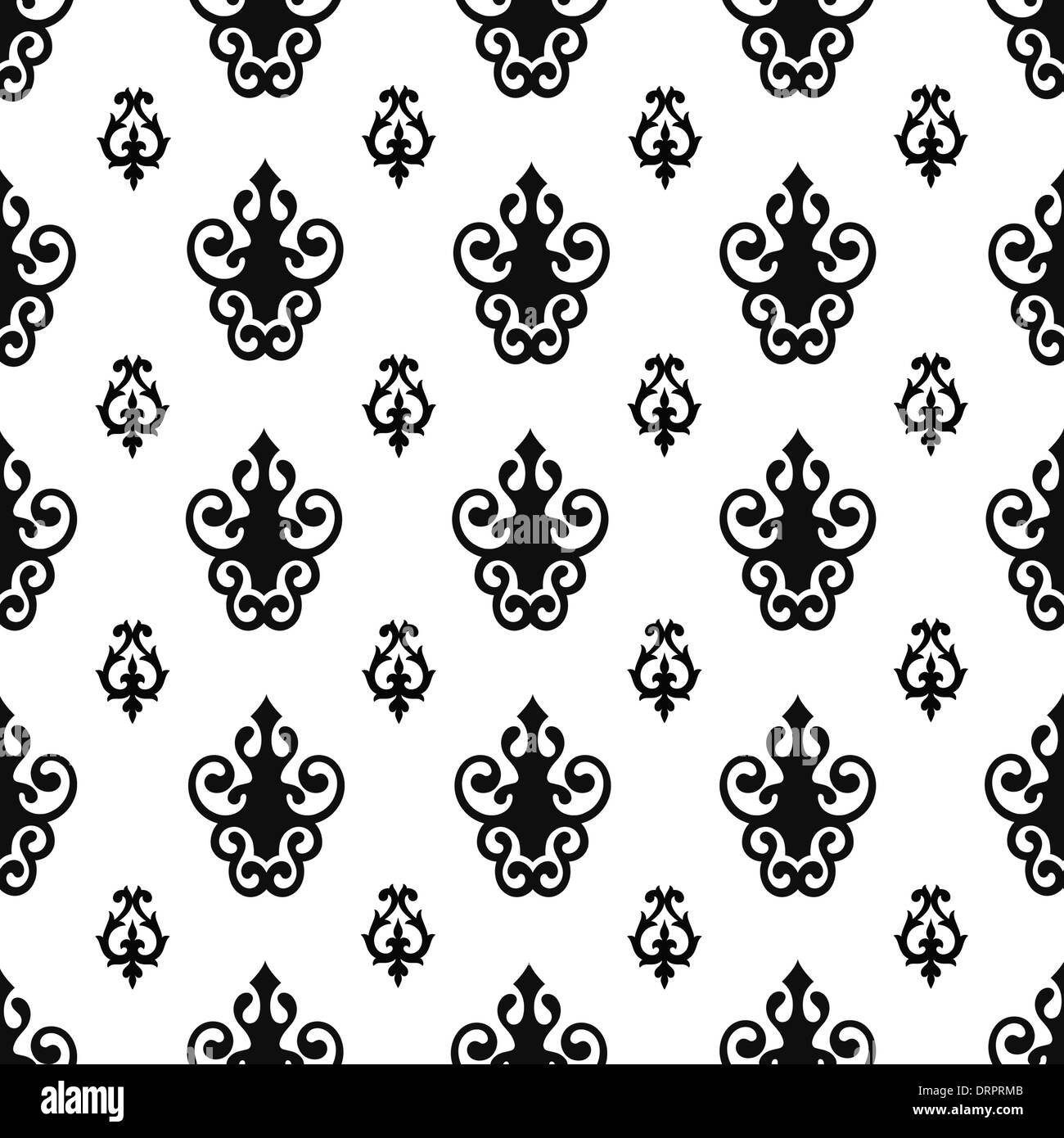 Seamless floral pattern Stock Photo
