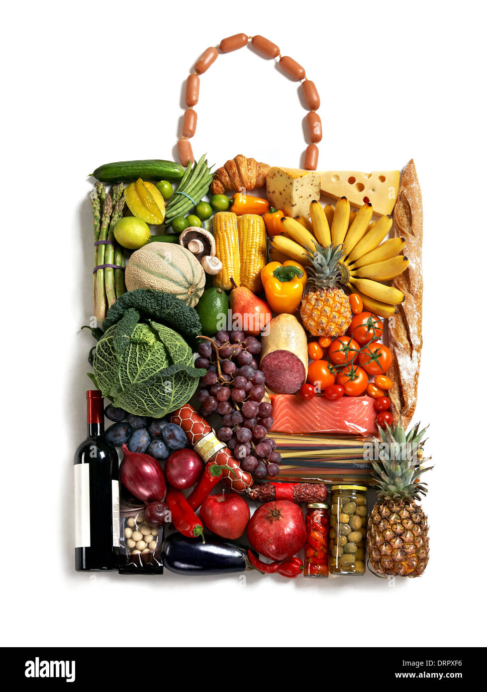 Gastronomy handbag Stock Photo