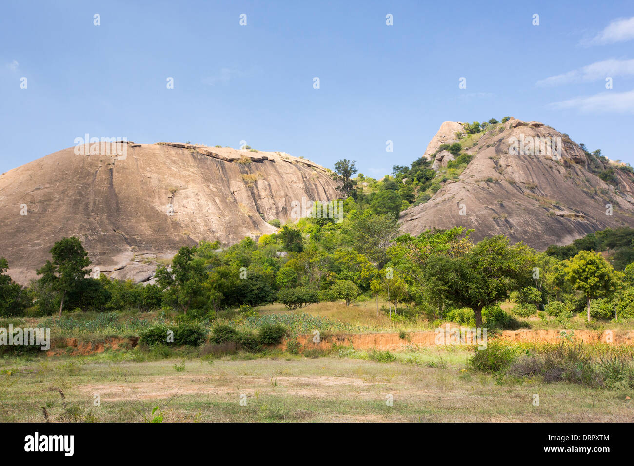 A Granite peak in the Western ghats near Bangalore in the State of