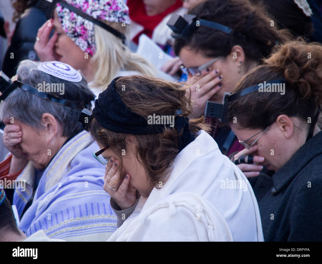 Talutot Jerusalem, Israel. 31st January 2014. Reform Jewish women, mostly ...