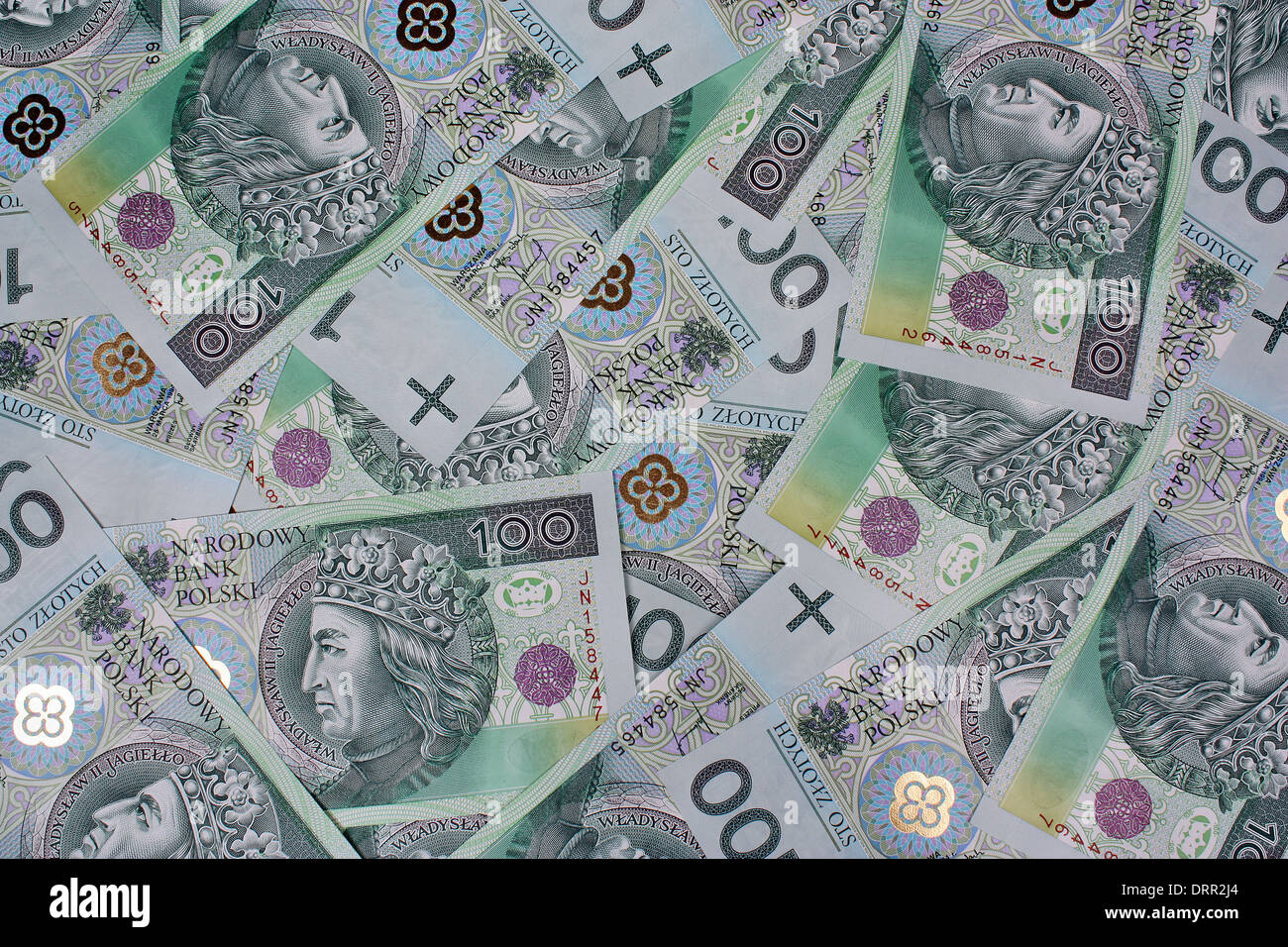 Money polish banknote background abstract Stock Photo - Alamy