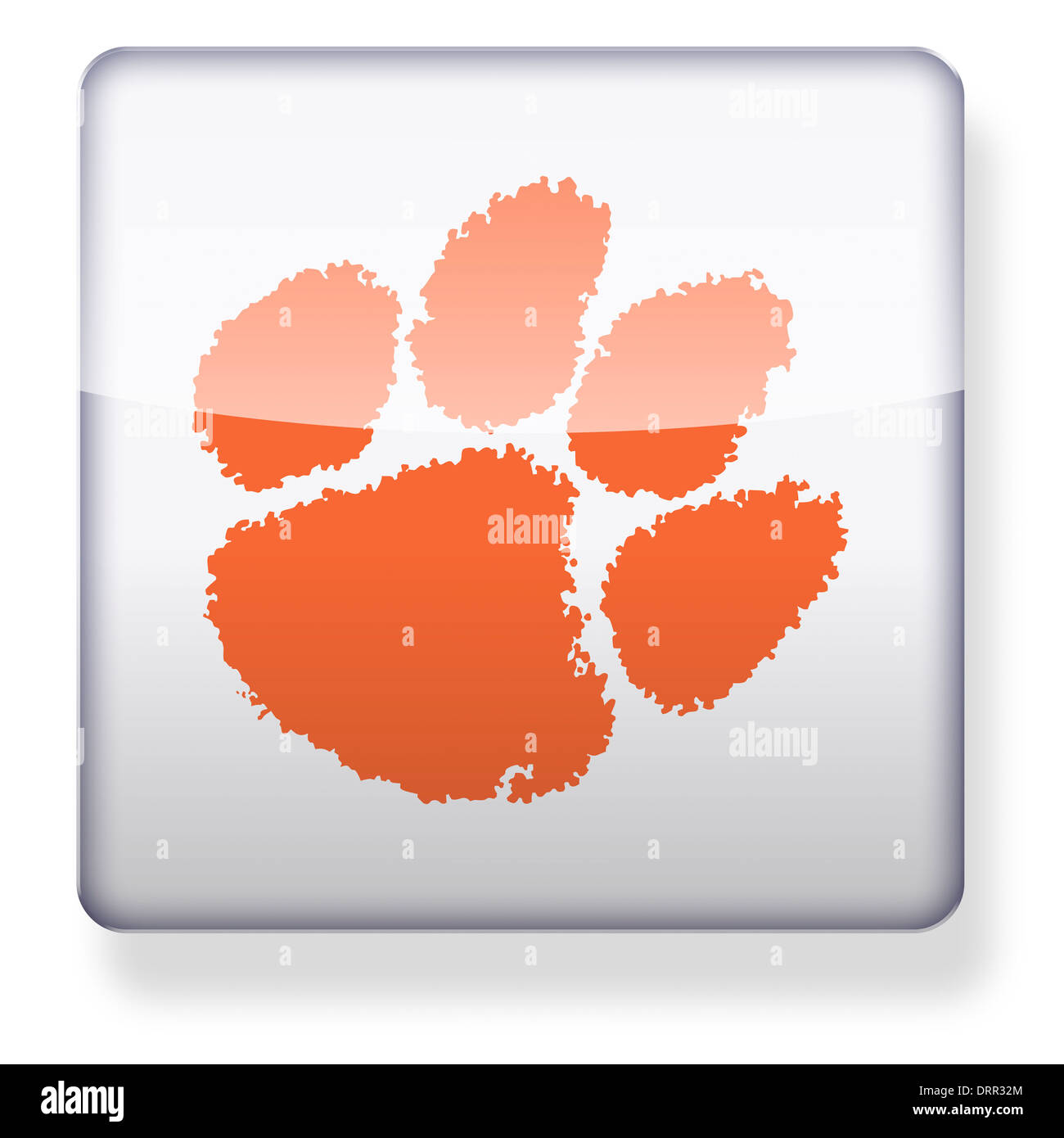Clemson Tigers Us College Football Logo As An App Icon