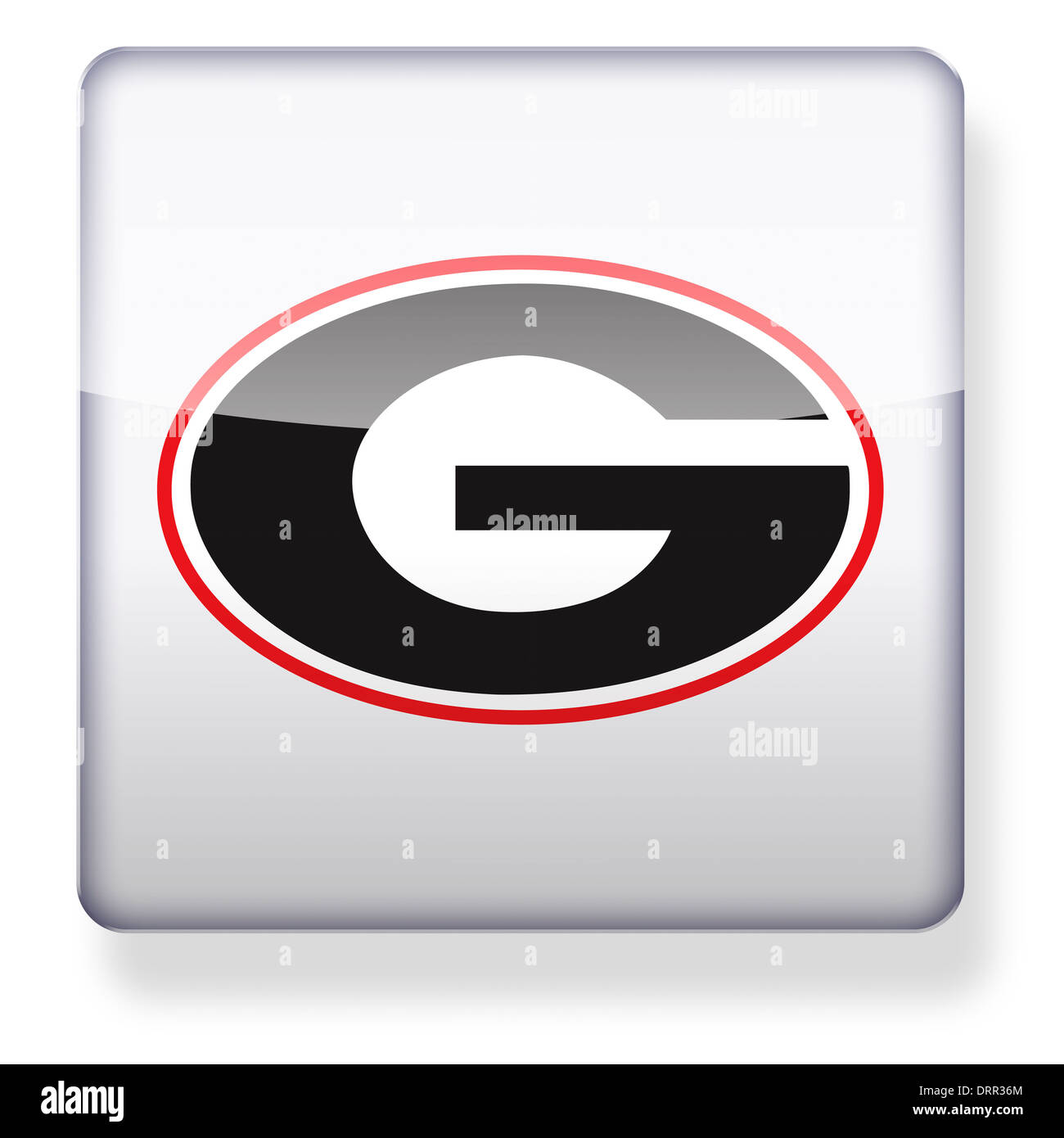 NCAA Georgia Bulldogs Mini Mirror with Clip 