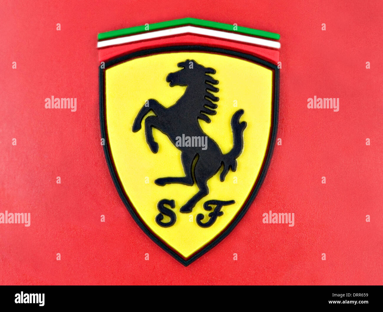 Ferrari Logo Stock Photo