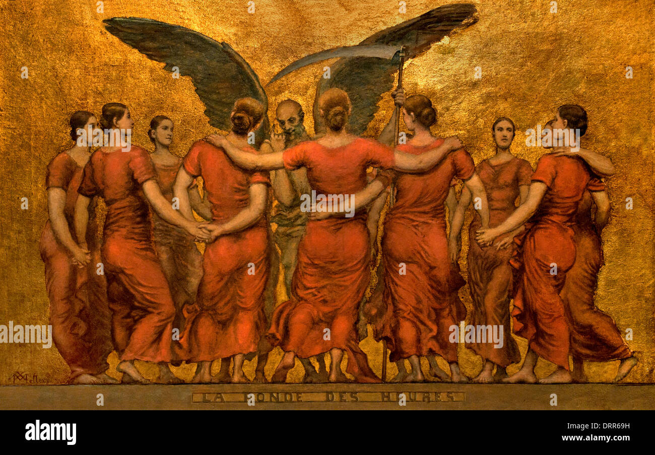 The Tour of Hours by Xavier Mellery 18451921 France French Stock Photo